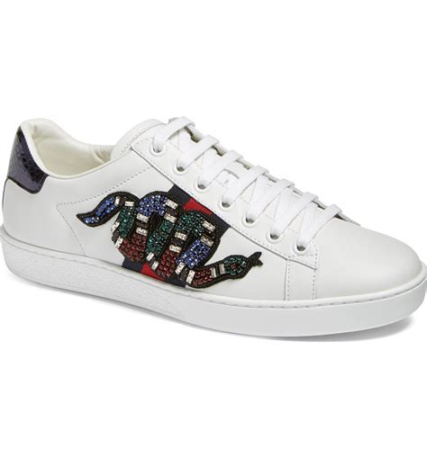 gucci sneakers snake with wings|Gucci snake sneakers women's.